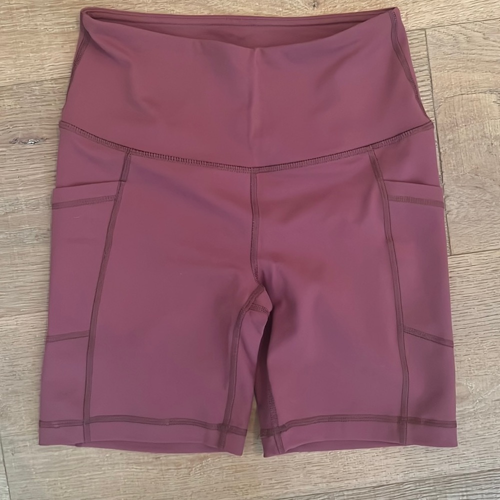 Women’s biker shorts - soft pink